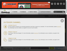 Tablet Screenshot of outdoorchannel.com